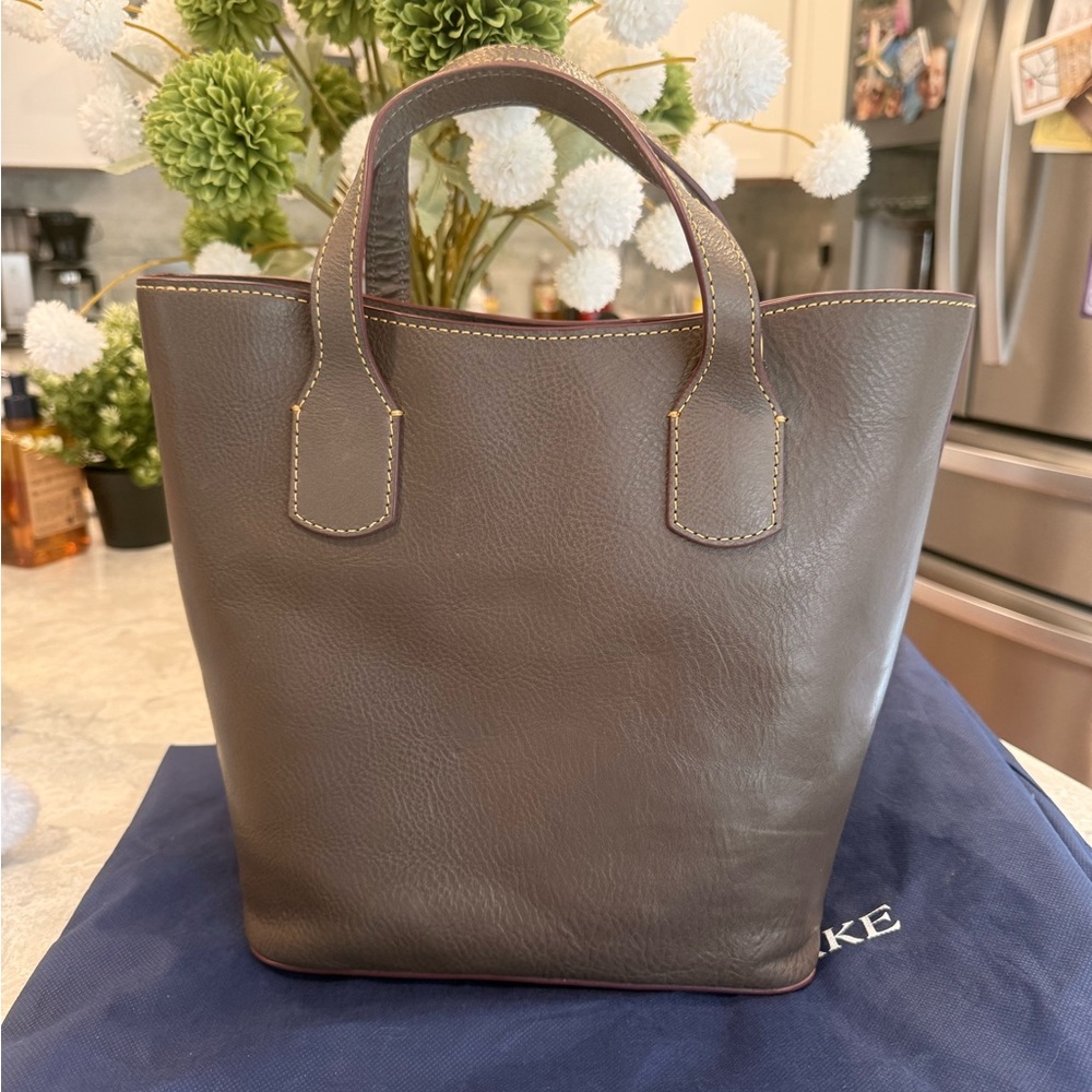 Dooney & Bourke Florentine Brinley in charcoal - Picture 4 of 10